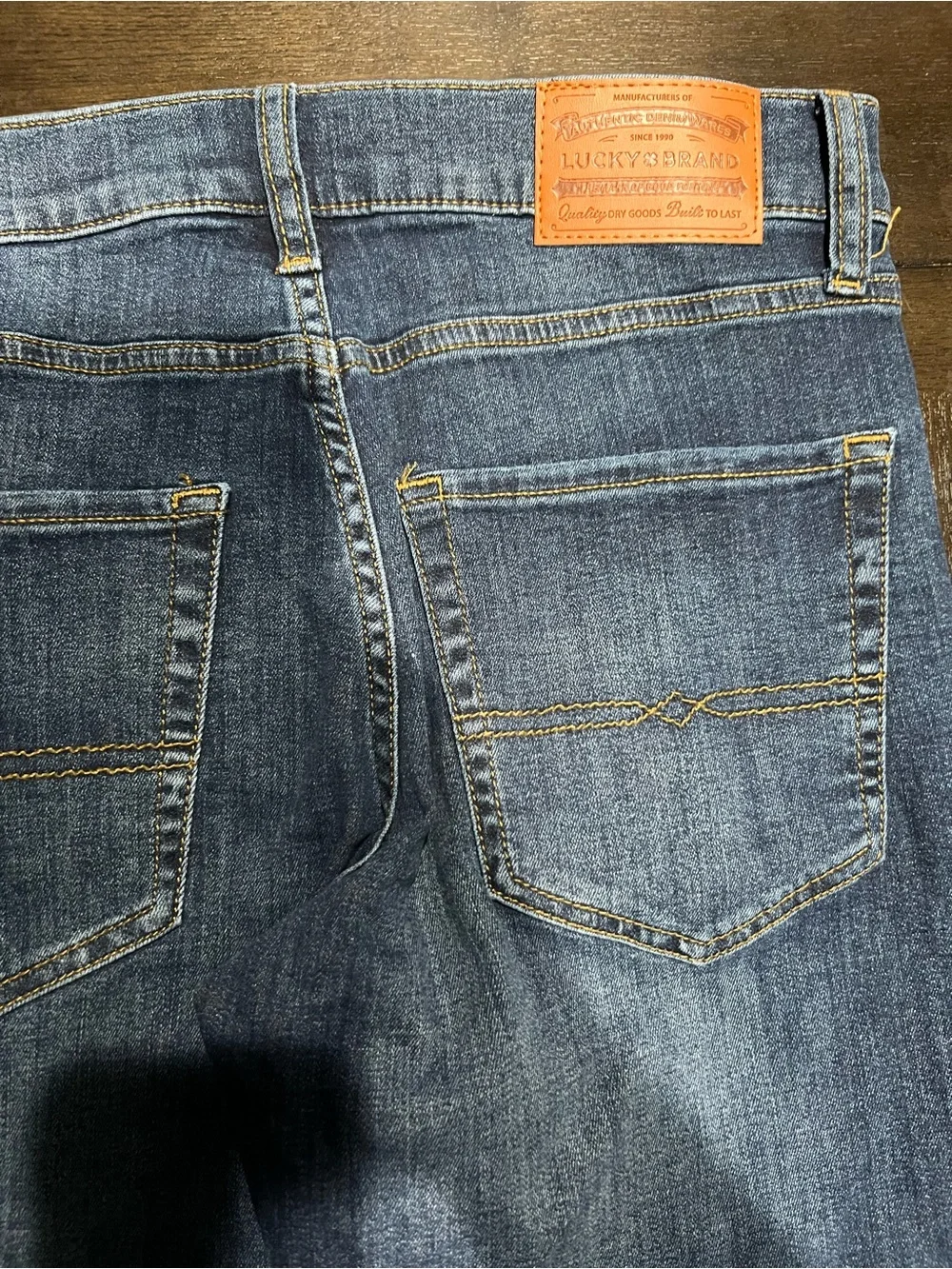 Lucky Brand Jeans 223 Straight Blue Men Size 30x29